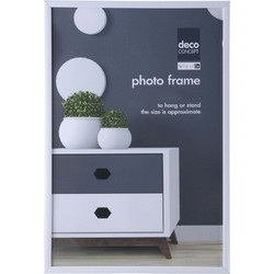 ΚΟΡΝΙΖΑ DECO CONCEPT ΠΛΑΣΤΙΚΗ ΛΕΥΚΗ (24Χ30CΜ)