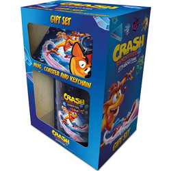 Crash Bandicoot 4 - About Time Mug, Coaster and Keychain Gift Set