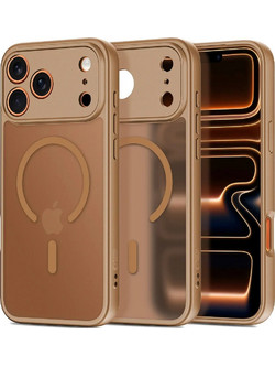 Tech-Protect BasicMag MagSafe Θήκη iPhone 17 Pro Max Matte Brown