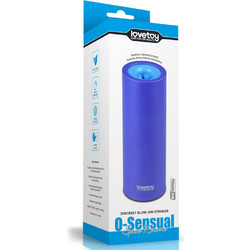 Lovetoy Q-Sensual Discreet Blow Job Stroker Pocket Αυνανιστήρι Purple