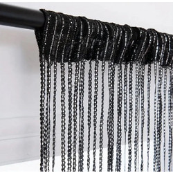 Κουρτίνα String strass χρυσό 100x195cm 39-950-2542