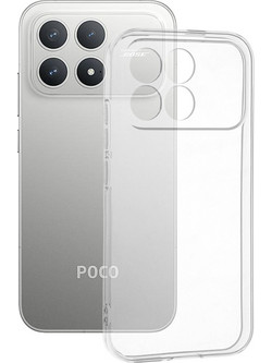 Techsuit Clear Silicone Θήκη Xiaomi Poco F8 Pro Transparent