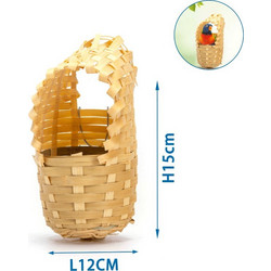 Nobleza Bamboo Φωλιά για Πτηνά 12x15cm