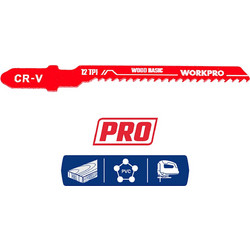 ΛΑΜΑ ΣΕΓΑΣ ΞΥΛΟΥ 75mm BOSCH (ΣΕΤ 5τμχ) 12TPI WP404000 WORKPRO (PROFI) (ΚΑΡΤΕΛΑ)