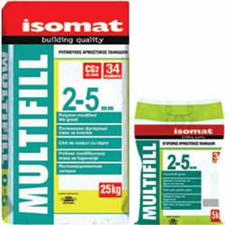 Isomat Multifill Smalto 1-8 (02) Μαύρο 4Kg Έγχρωμος, Ρητινούχος, Υδατοαπωθητικός Αρμόστοκος, Πορσελάνινης Υφής