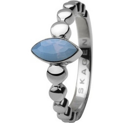 Skagen Γυναικείο Δαχτυλίδι από Ατσάλι Ασημί JRSI005SS