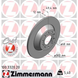 Zimmermann Δισκόπλακα - 100.3320.20