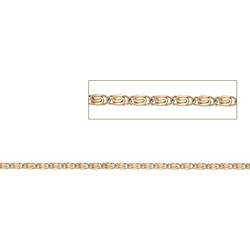 Καδένα Senza Stainless Steel Gold Plated - SSD5857GD