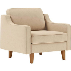 Papatya Πολυθρόνα Robin Sand-Walnut 90x87x84cm 918CMF1103