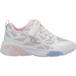 Champion Wave Tri Παιδικά Sneakers με Φωτάκια Λευκά Ροζ Γαλάζια S33209-WW032