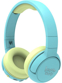 Kiddoboo Ocean Ασύρματα Bluetooth Παιδικά Ακουστικά On Ear Πράσινο Mint