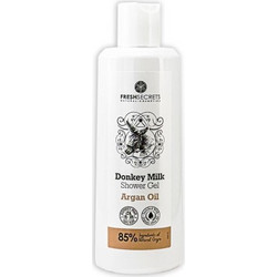 Fresh Secrets Donkey Milk & Argan Oil Αφρόλουτρο σε Gel 200ml