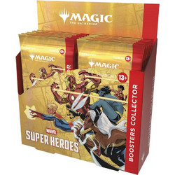 Magic the Gathering Marvel Super Heroes Collector Booster Display (12) french