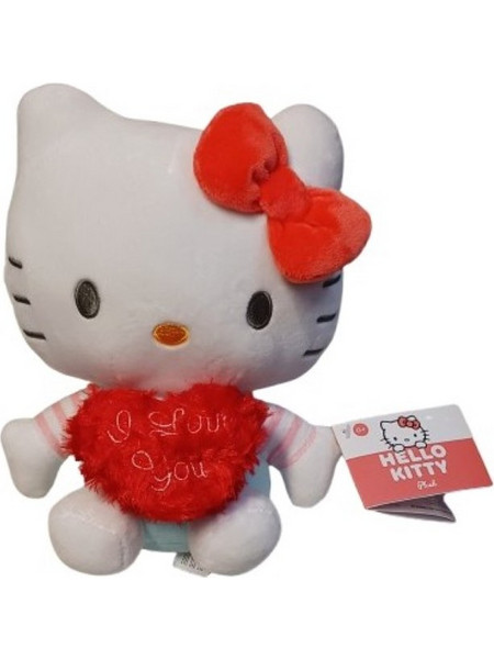 Λούτρινο Hello Kitty in love 23 cm