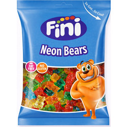 Ζελεδάκια Fini Neon Bears 90gr. (12τμχ.)