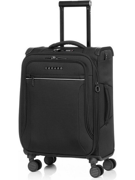 Verage Toledo VG21002 Βαλίτσα Καμπίνας 55x38x26cm με 4 Ρόδες Μαύρη