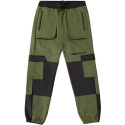 The Hundreds Parachute Ανδρικό Παντελόνι Φόρμας με Λάστιχο Χακί T21F204014