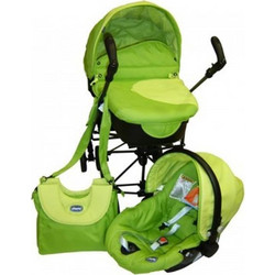 Chicco Enjoy Fun Καρότσι Μωρού 3 σε 1 Green