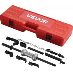 VEVOR Dent Puller Kit, 4,54 kg 13-in-1 Slide Hammer Dent Removal Kit, Heavy-Duty Auto Body Truck Repair Πλαίσιο επισκευής εργαλείου αφαίρεσης ζημιών αυτοκινήτου με θήκη μεταφοράς, ράβδο προέκτασης, αν