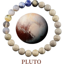 Legend - LGD-BR-2210/SILVER - Silver Pluto - Βραχιόλι - charcoal