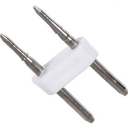 Σύνδεσμος Καρφάκι 70630 Για TUBE 360 & OVALE 120 Neon Flex LED DC 24V & DC 230V 2 Pin GloboStar