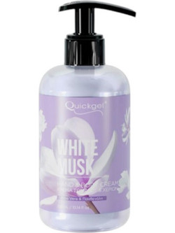 Quickgel White Musk Hand & Body Ενυδατική Κρέμα Σώματος 300ml