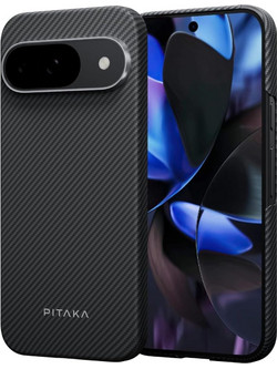Θήκη Pitaka Aramid Ultra-Slim Magsafe 600D 1.05mm CARBON FIBER για Google Pixel 10 Pro XL - ΜΑΥΡΟ/ΓΚΡΙ Twill - GPB2503