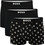 Hugo Boss Ανδρικά Μποξεράκια Σετ 3Pack Μαύρα/Λευκά 50549832-979