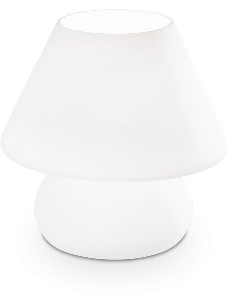Ideal Lux 074702 Πορτατίφ Ε27 Λευκό Φ22.5xΥ24cm