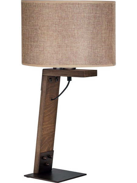 Arkolight 5420-330 Πορτατίφ Ε27 Καφέ Φ30xΥ60cm