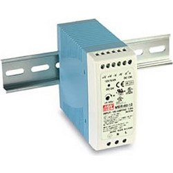 ΤΡΟΦΟΔΟΤΙΚΟ ΡΑΓΑΣ 60W/48VDC/1.25A PFC ULTRA SLIM MDR-60-48 MEAN WELL (ΣΕΤ ΜΕ 2)