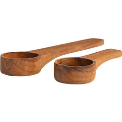 Estia ESTIA ΞΥΛΙΝΗ ΜΕΖΟΥΡΑ ΚΟΥΖΙΝΑΣ ALLURE 16,7CM &10CM ΣΕΤ