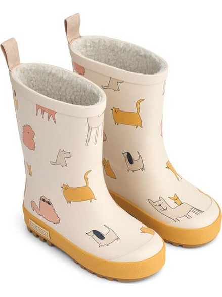Παιδικές Γαλότσες Thermo Cats and Dogs-Sandy Liewood LW13043-2503