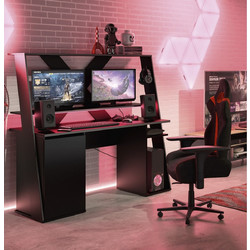 Axyon Gaming Γραφείο Ξύλινο 145x60x157cm GM39