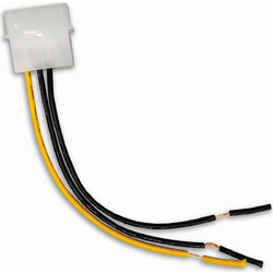 Makki Cable Male Molex - wires 1x12V 2xGround - (MAKKI-CBL-MOLEX-WR1)