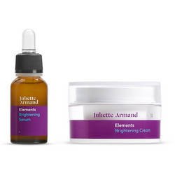 Juliette Armand Elements Brightening Serum 20ml + Brightening Cream 50ml