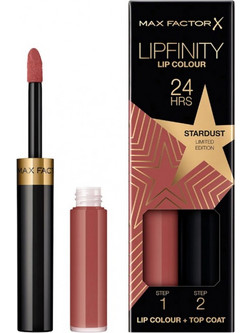 Max Factor Lipfinity Colour & Gloss 082 Stardust Set Long Lasting Liquid Κραγιόν 6ml