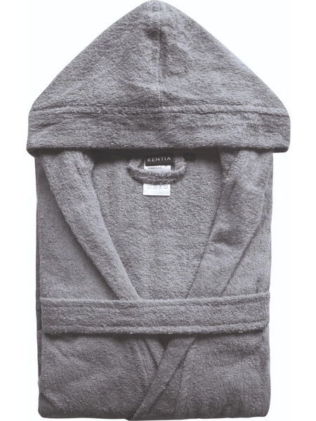 Kentia Μπουρνούζι με Κουκούλα Loft Riley 22 Grey