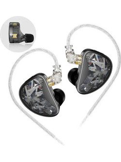 KZ AS24 Tuning 24 Drivers Ακουστικά In-Ear Μαύρα