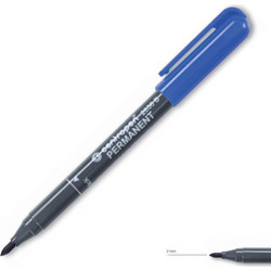 Centropen μαρκαδόρος ανεξίτηλος μπλε 2mm