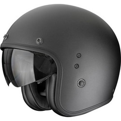Scorpion Evo Belfast Solid Matt Black Κράνος Μηχανής Jet 1000gr