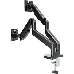 Gembird MA-DA2-06 Desk mounted adjustable double monitor arm 17"-32" black