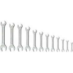 BORMANN Pro BHT7468 Γερμανικό Κλειδί Σετ 12τμχ (06x07 ΕΩΣ 30x32) CRV, DIN 3110