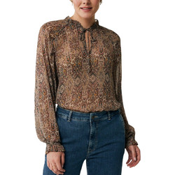 Μπλούζα Μακρυμάνικη Mexx Printed Blouse MF006102443W-MULTICOLOR Γυναικείο
