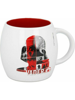 Stor Darth Vader Κούπα Κεραμική Λευκή 385ml