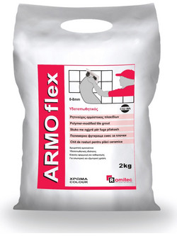ROMITEC ΑΡΜΟΣΤΟΚΟΣ ΠΛΑΚΙΔΙΩΝ ARMOFLEX 1-5MM ΓΚΡΙ 2KG