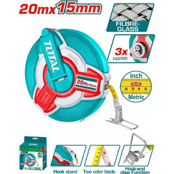 TOTAL ΕΠΑΓΓ. ΜΕΤΡΟΤΑΙΝΙΑ 20m Fibreglass (TMTF18206)