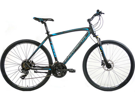 Carrera T 2000 HD TRK 2020 Ποδήλατο Trekking 28" Αλουμινίου με 21 Ταχύτητες Μαύρο