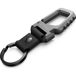 Tech-Protect Μπρελόκ Slidelock Carabiner Keychain Gunmetal