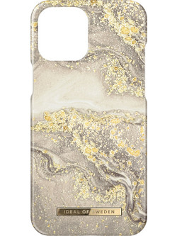 iDeal of Sweden Fashion Back Cover Sparkle Greige Marble (iPhone 13 Pro Max)